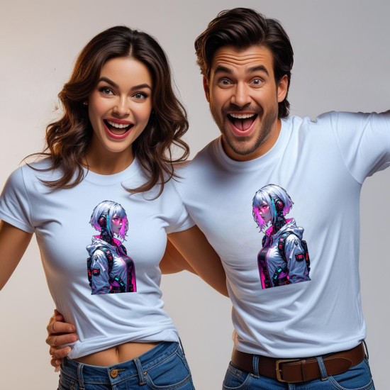 Camiseta con Diseño Futurista – Estilo Vanguardista | custoneo