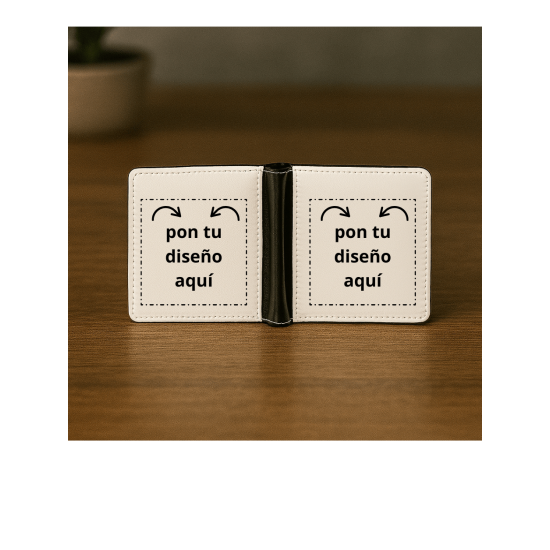 Cartera hombres blanca