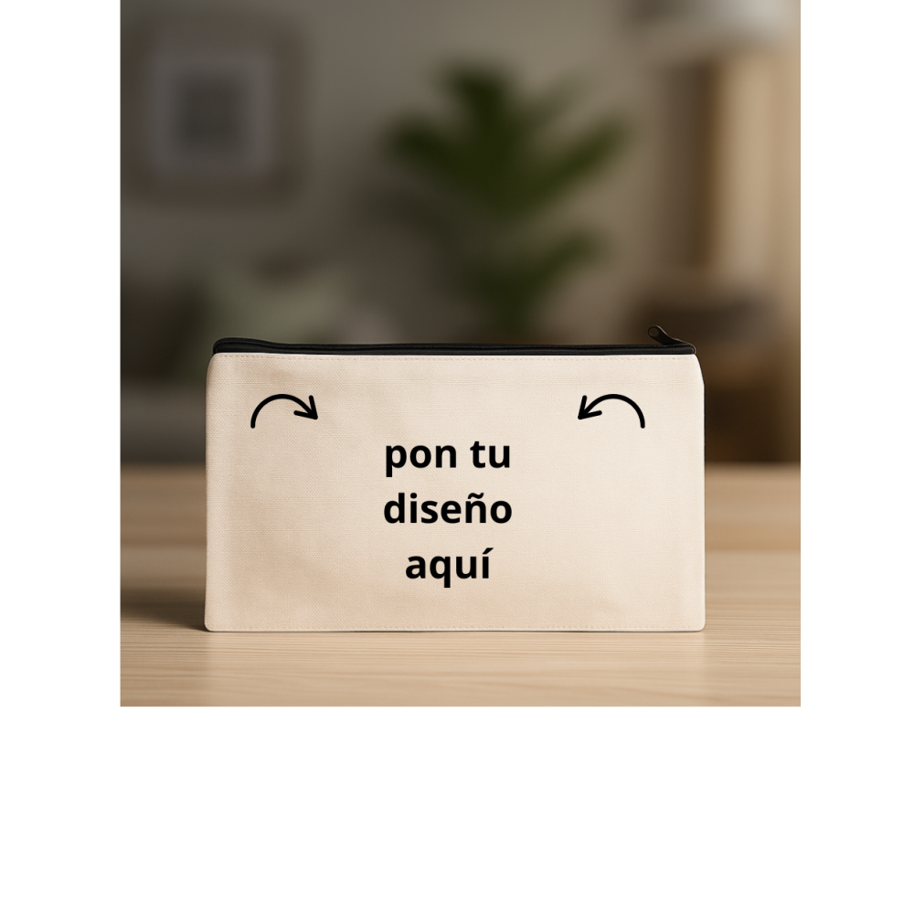 Carterita Personalizable Blanca – Ideal para Escuelas y Uso Diario | custoneo